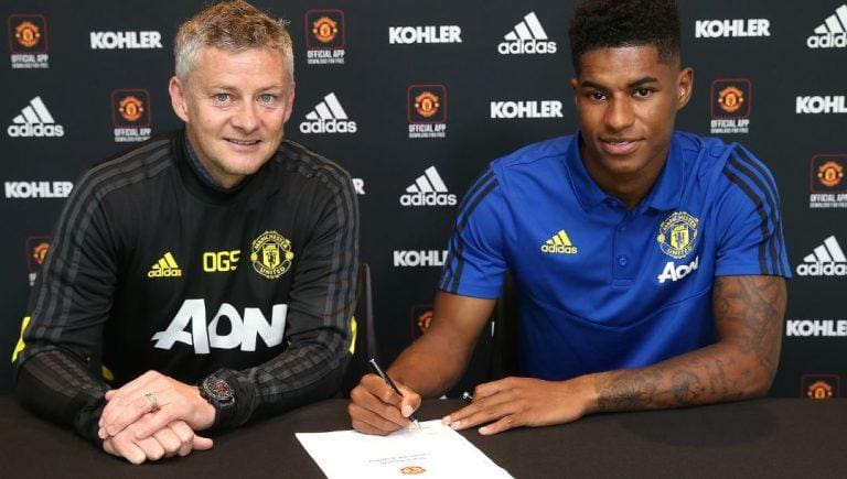 Rashford renews his contract in Manchester United and has sky-high aspirations