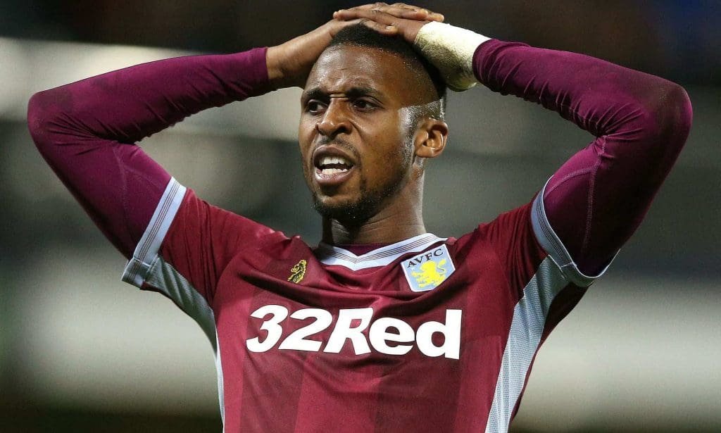 Jonathan Kodjia fractured his cheekbone in training-ground accident