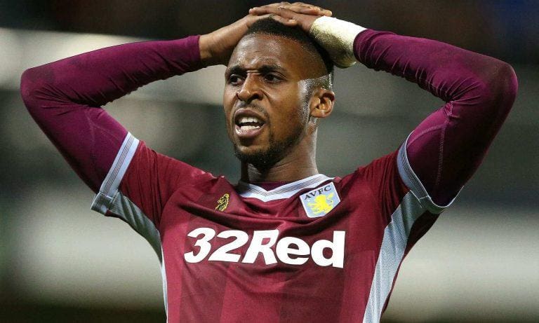 Jonathan Kodjia fractured his cheekbone in training-ground accident