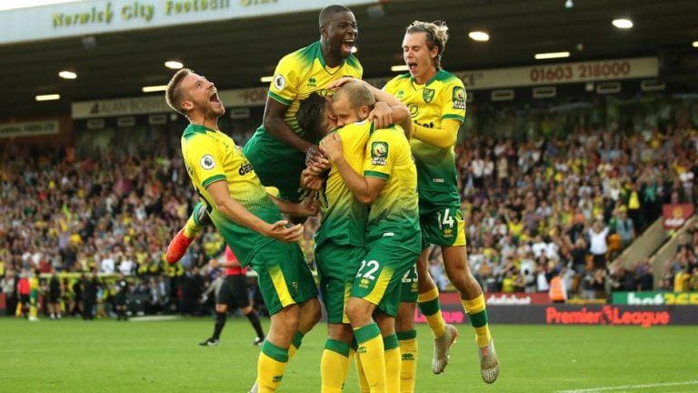 Norwich take center stage ahead of Tottenham Hotspur and Chelsea