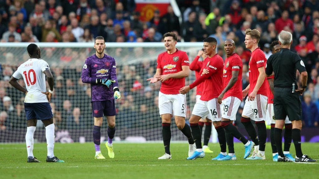 Sadio Mane Man Utd vs Liverpool Var 2019 20