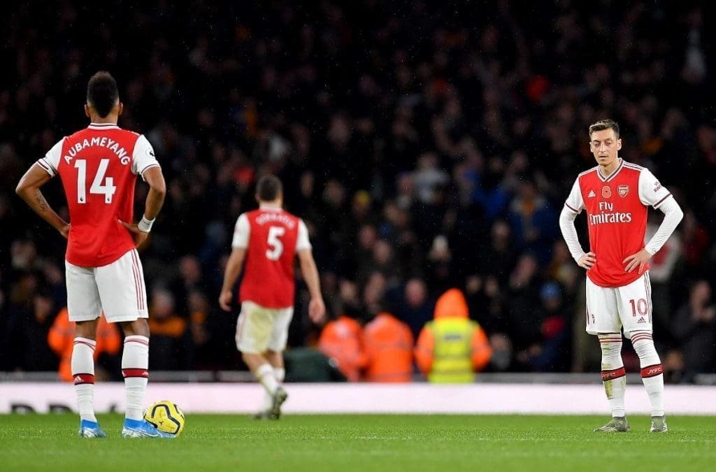 Arsenal-vs-Wolves-Mesut-Ozil