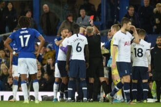 Heung-min-son-red-card