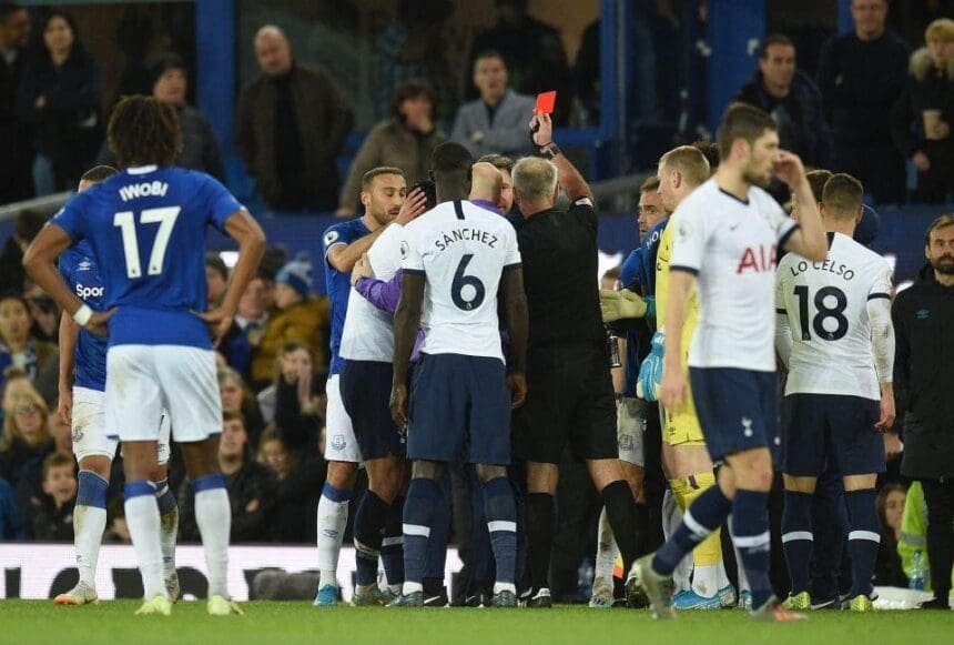 Heung-min-son-red-card