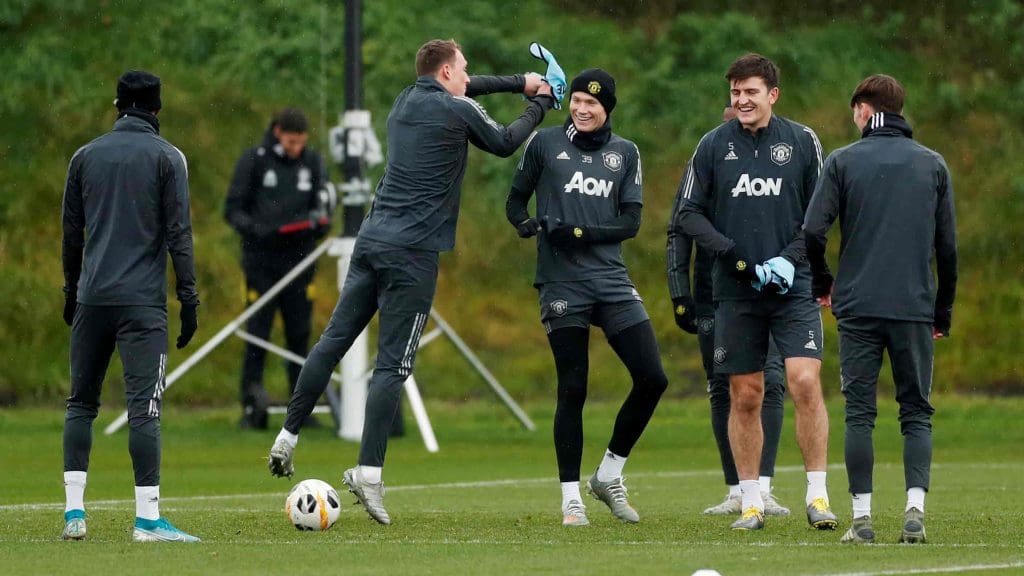 Manchester United Training min