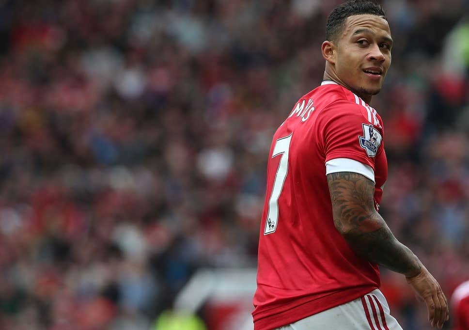 memphis depay manchester united jersey