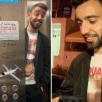 Bruno-Fernandes-Manchester-United-flight-airport-spotted