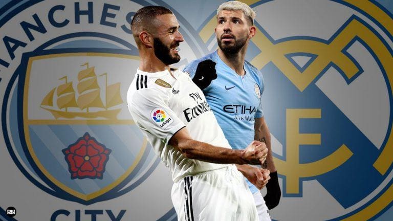 Karim Benzema vs Sergio Aguero | Real Madrid vs Manchester City