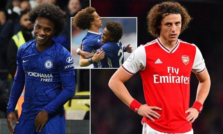 Willian to emulate David Luiz’s move to Arsenal