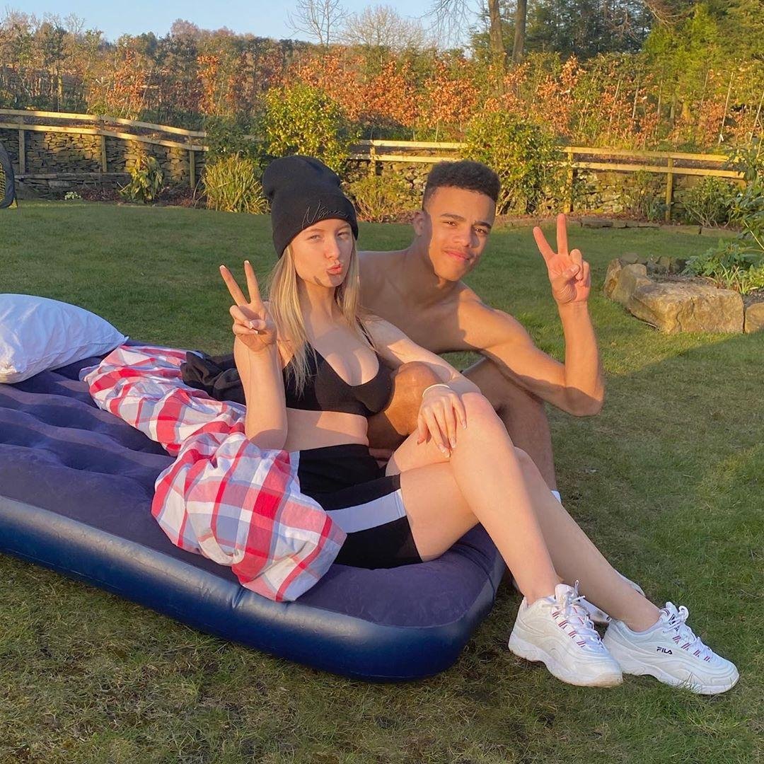 Meet Mason Greenwood&#39;s stunning girlfriend Harriet Robson