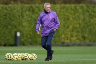 mourinho_spurs-training