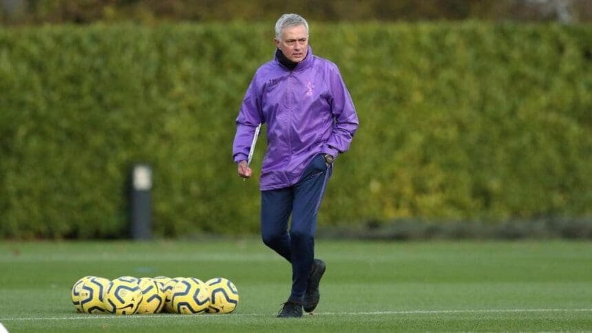 mourinho_spurs-training