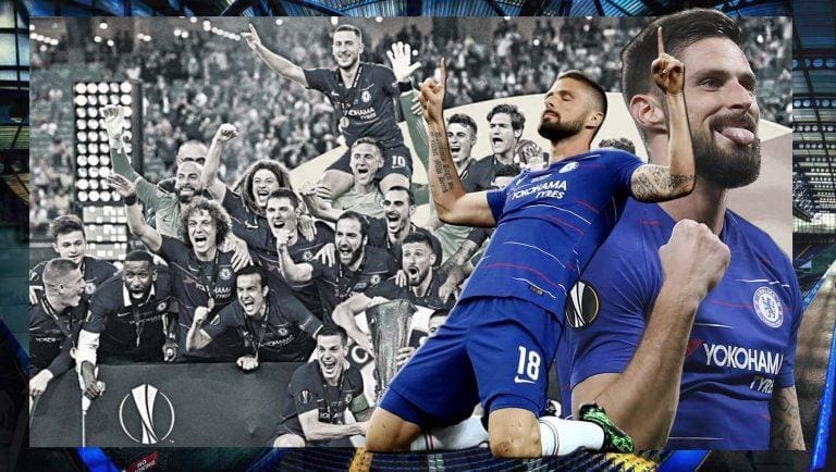 Olivier Giroud was more important than Hazard in Europa League 2018/19 triumph