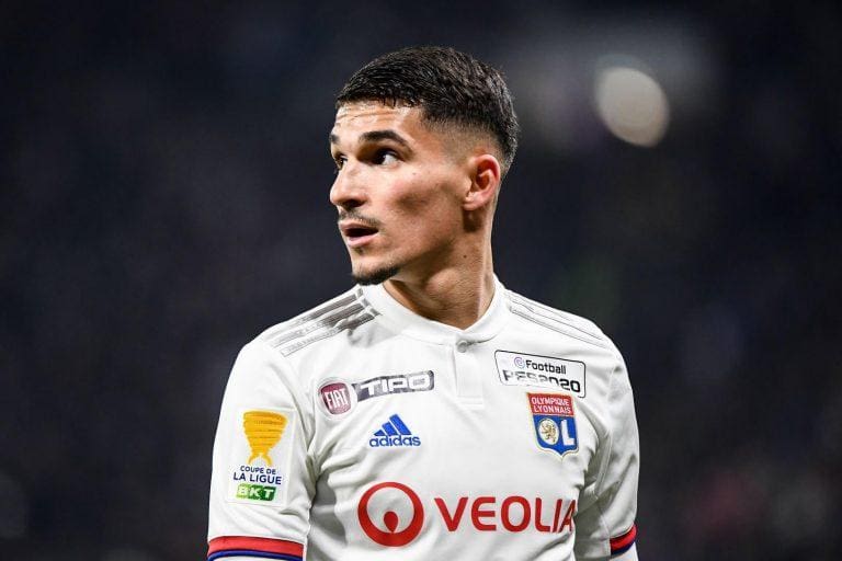 Arsenal to rival Manchester City for Lyon star Houssem Aouar