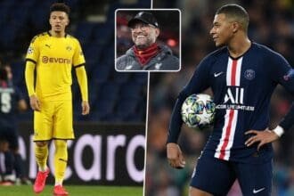 Jadon-Sancho-Kylian-Mbappe-Liverpool-Jurgen-Klopp