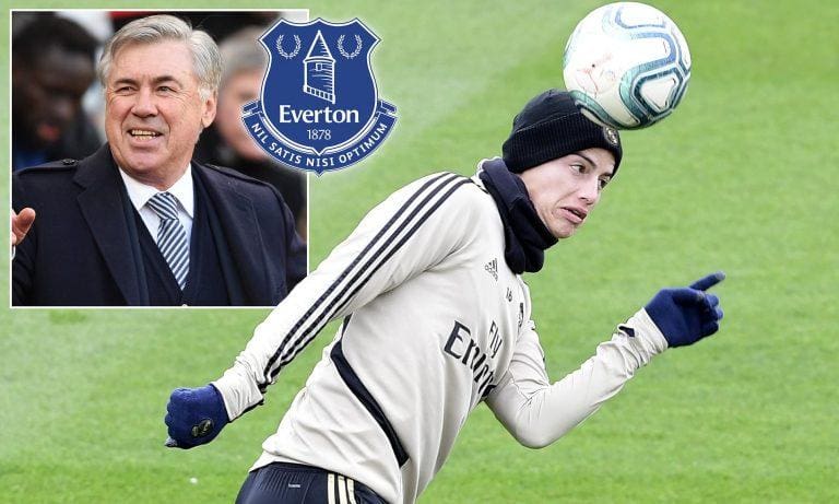 EVERTON TRANSFER NEWS: Four-year deal on table for Real Madrid star James Rodriguez