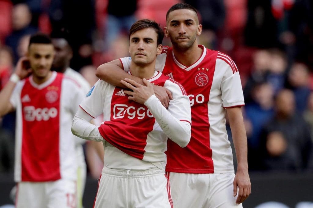 Nicolas-Tagliafico-Ziyech-Ajax-Chelsea