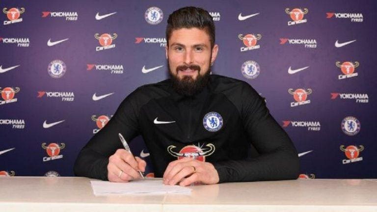 OFFICIAL: Chelsea extends Olivier Giroud contract