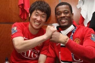 Park-Ji-sung-patrice-evra