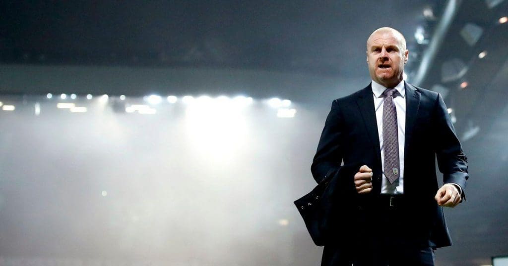 Sean Dyche Manchester United v Burnley Premier League Old Trafford