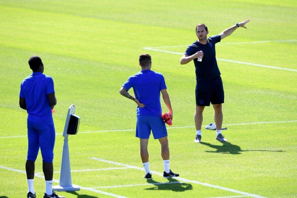 Frank Lampard Chelsea Return Training