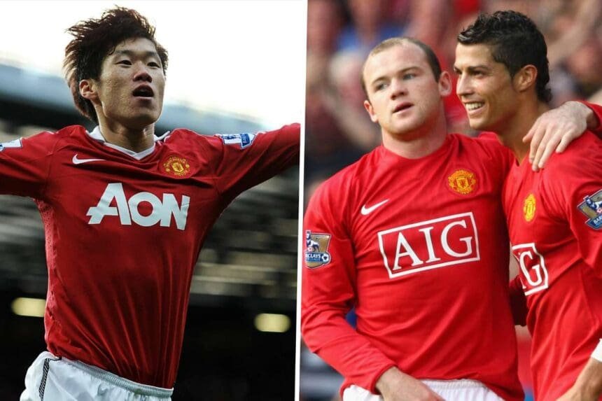 park-ji-sung-wayne-rooney-ronaldo-manchester-united