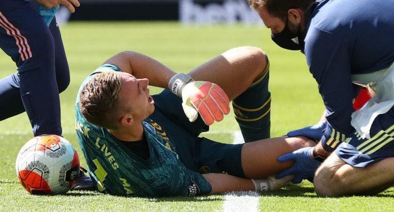 Arsenal’s goalkeeper Bernd Leno early injury return confirmed