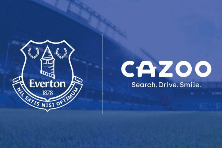 Everton announce new shirt sponsor with Cazoo deal