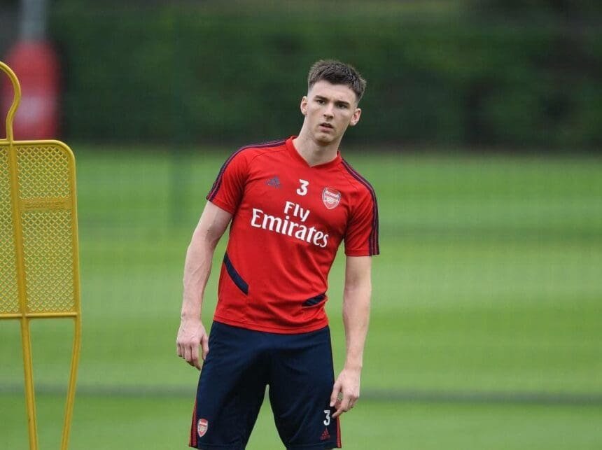 kieran-tierney-arsenal-training