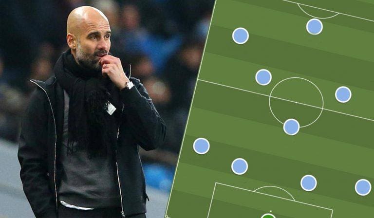 How can Manchester City lineup against Arsenal?