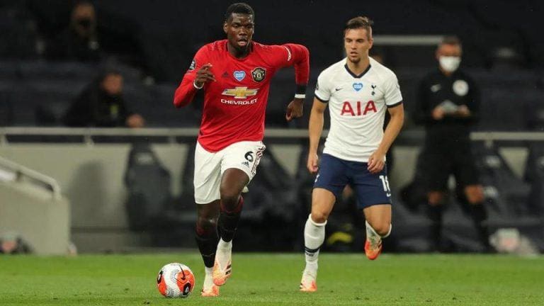 Paul Pogba’s 30-mins cameo hailed by teammate Luke Shaw
