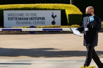 tottenham-hotspur-training-center-coronavirus-tested-positive