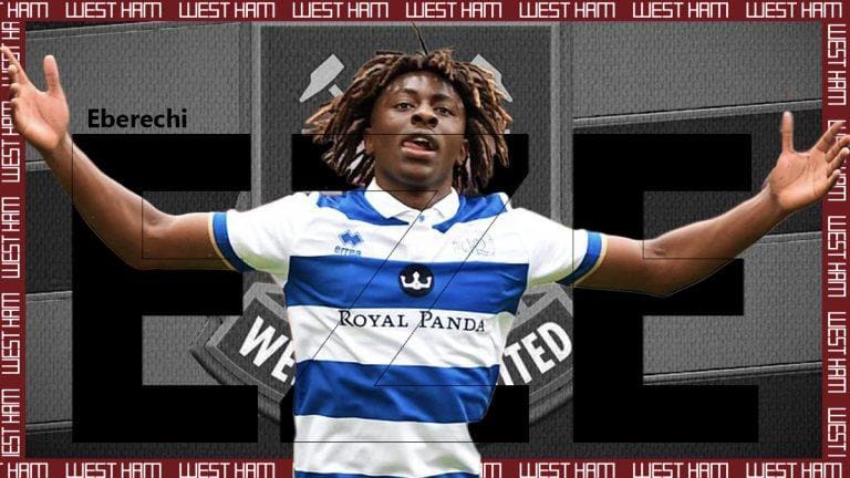 West Ham after £20m rated QPR star Eberechi Eze