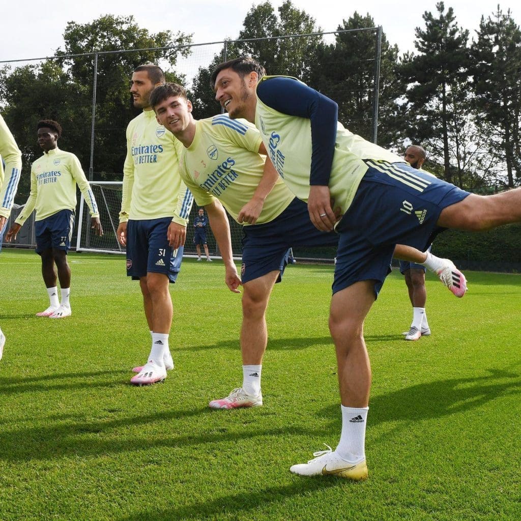 Mesut-Ozil-Arsenal-Training
