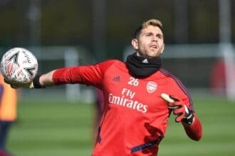 emilianomartinez-arsenal-training