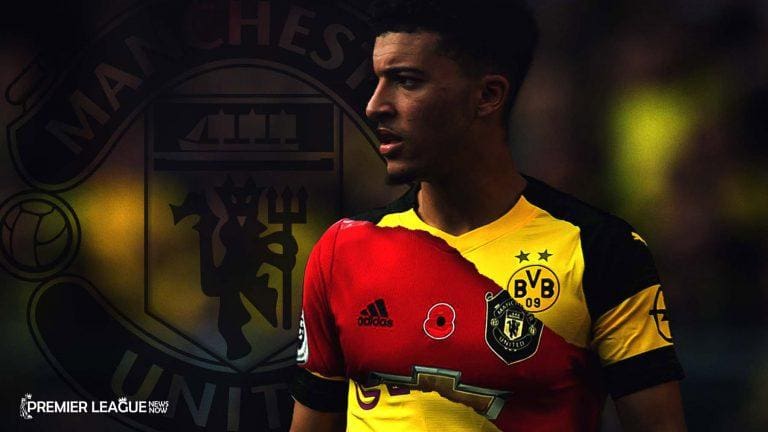 Jadon Sancho edges closer towards Old Trafford
