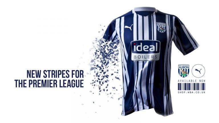 West Bromwich Albion 2020/21 Premier League home kit RELEASED!