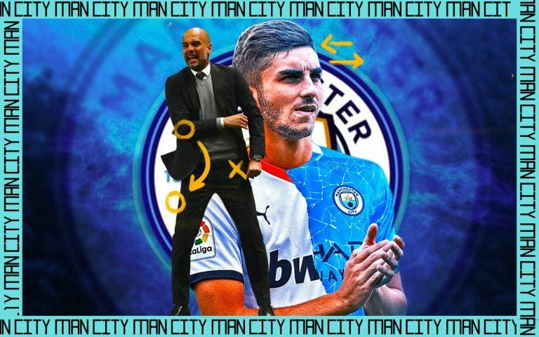 How can Manchester City lineup with Ferran Torres?