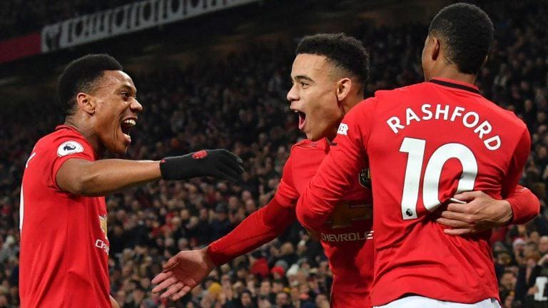 Manchester United front three nominated for PL award