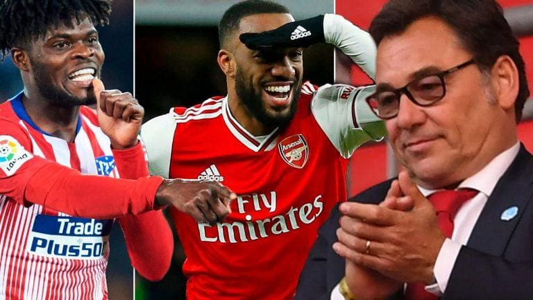 Arsenal Transfer Roundup: Sanllehi Leaves, Partey have other Suitors, Lacazette Wanted