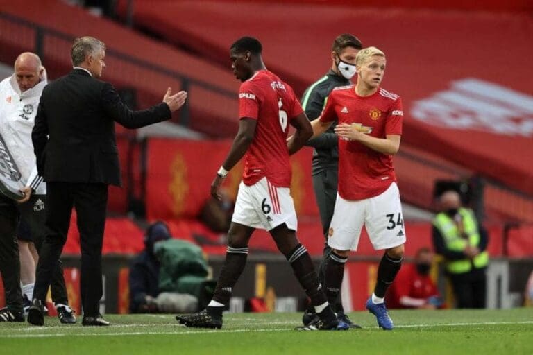Should Donny van de Beek start ahead of Paul Pogba?