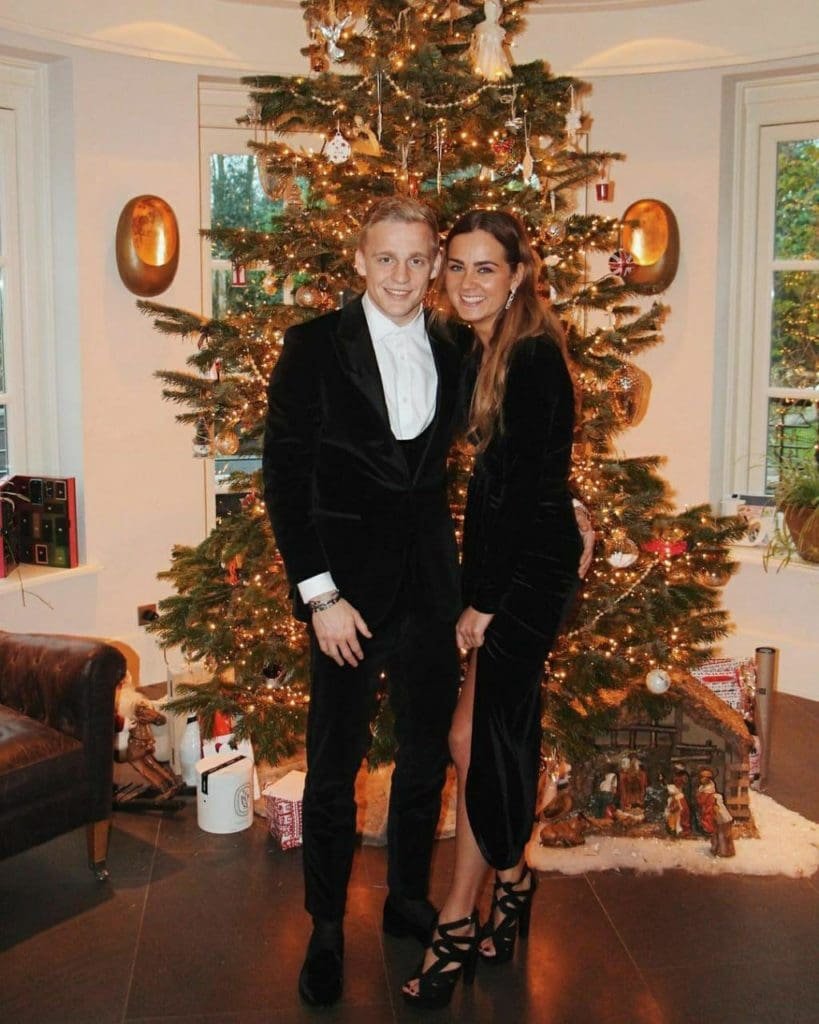 Estelle-Bergkamp-Donny-van-de-Beek-Christmas