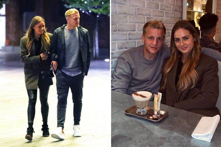 Meet Donny van de Beek’s stunning girlfriend, Estelle Bergkamp