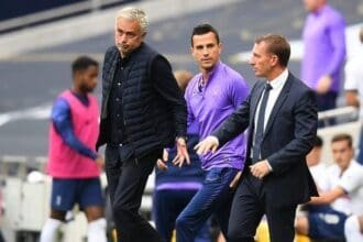 Tottenham-Hotspur-v-Leicester-City-Premier-League-Mourinho-Brendan-Rodgers