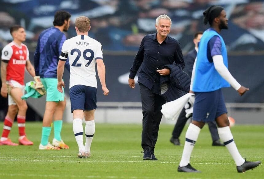 jose-mourinho-mikel-arteta-tottenham-arsenal-north-london-derby jose-mourinho-mikel-arteta-tottenham-arsenal-north-london-derby