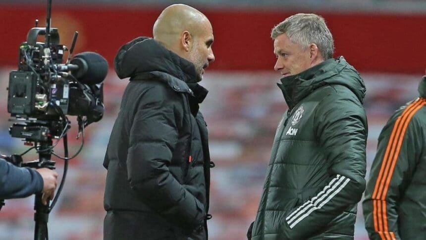Manchester-United-vs-Manchester-City-Ole-Gunnar-Solskjaer-Pep-Guardiola