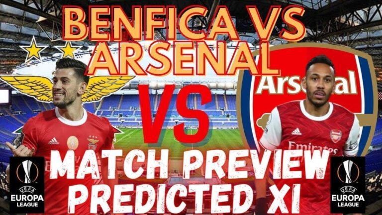 Arsenal Predicted XI vs Benfica | UEFA Europa League Round of 32