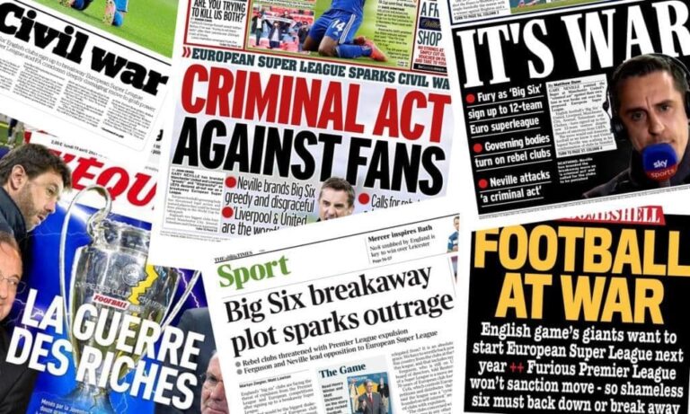 European Super League: The Money; The Power; The Works