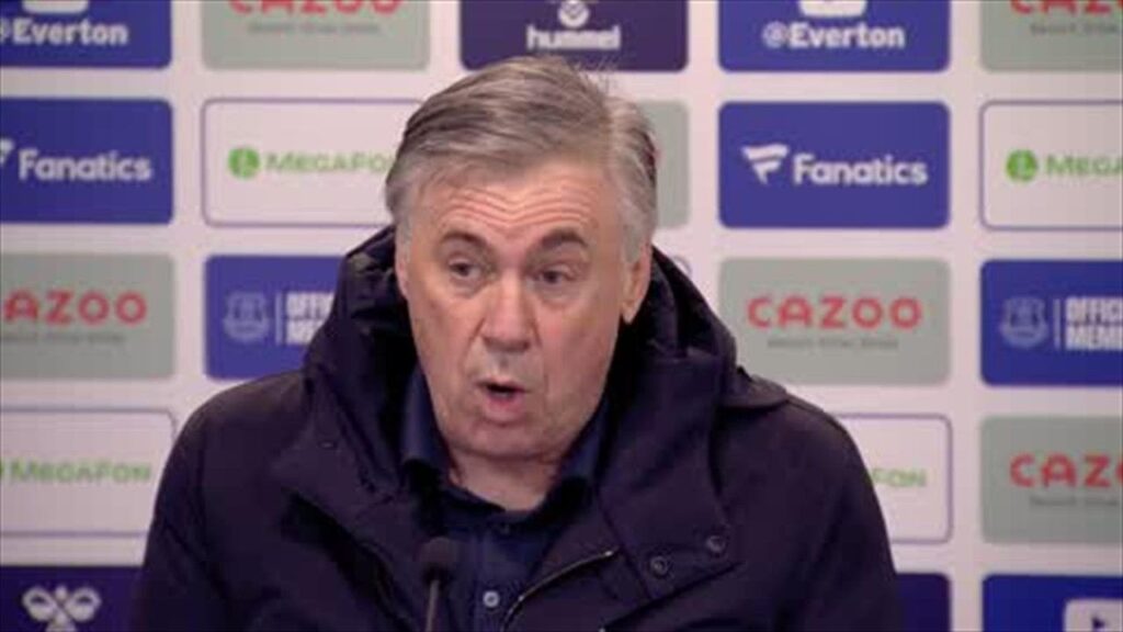 Ancelotti Everton Interview