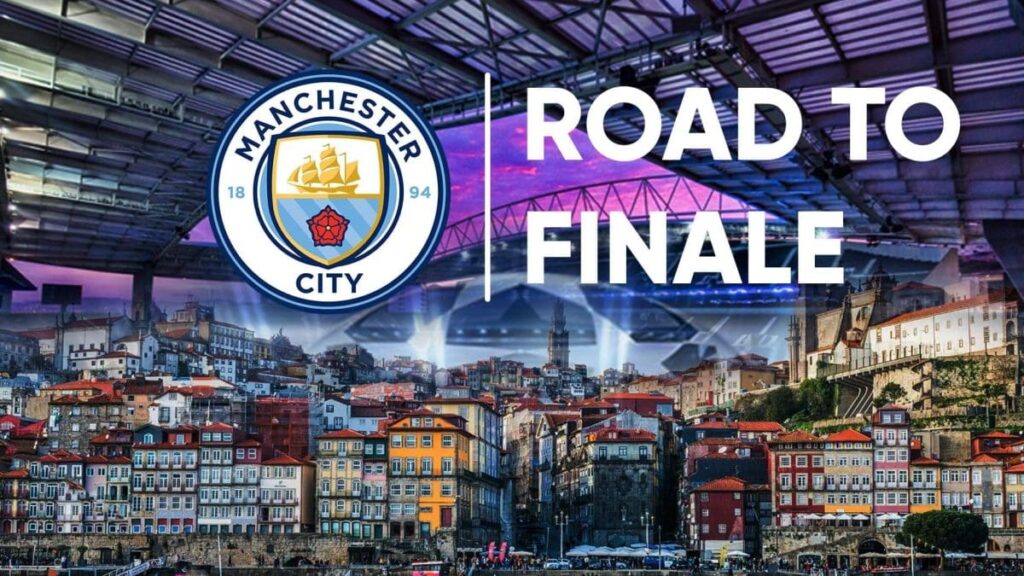 Manchester City road to the Champions League final